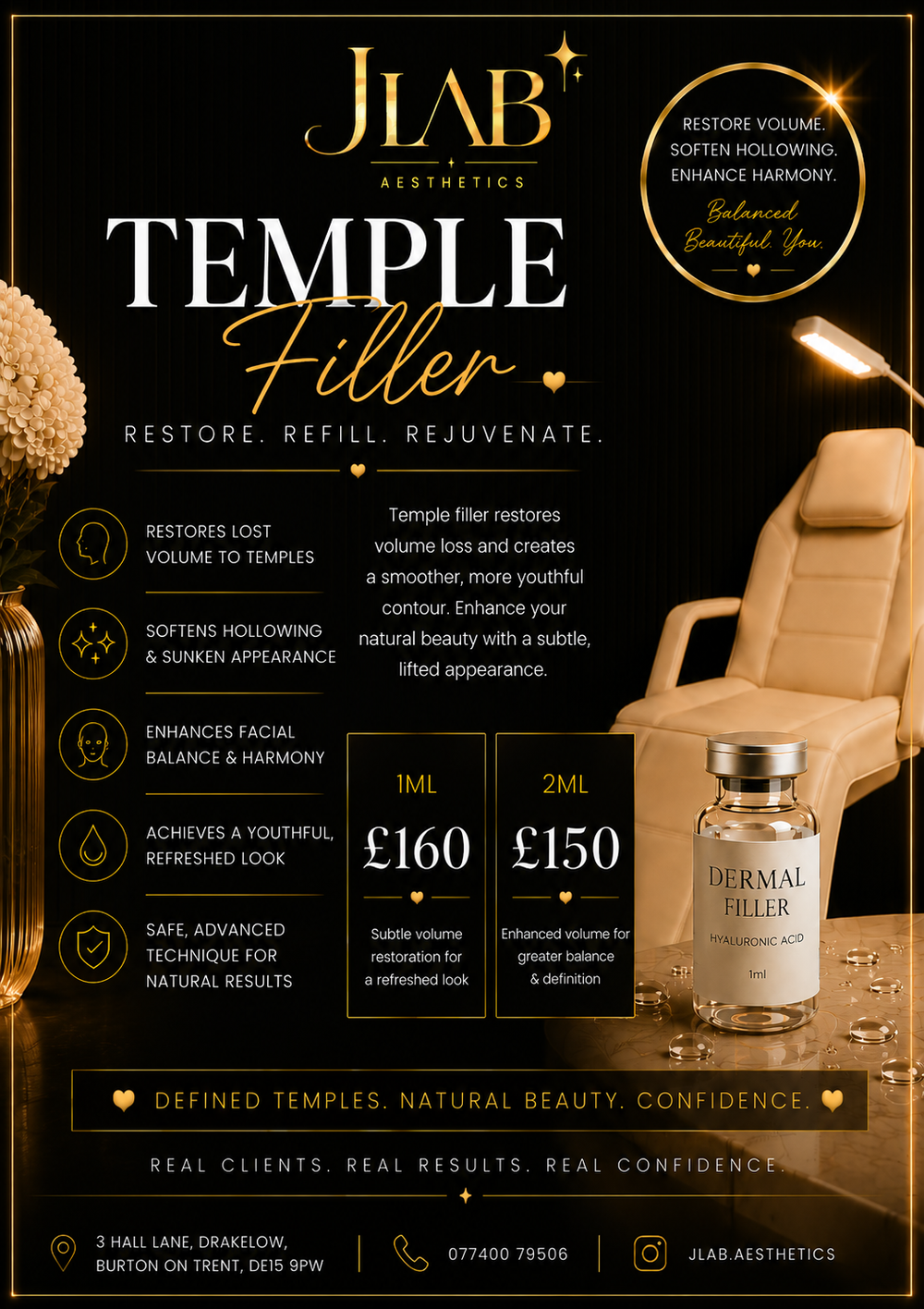 anti wrinkle treatment JLAB Burton
